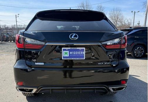 Black 2021 Lexus RX 350 F SPORT Appearance