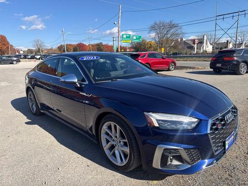 Blue Metallic 2021 Audi S5 Premium Plus