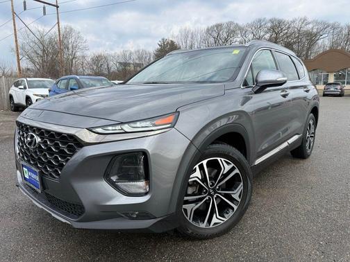 Machine Gray 2020 Hyundai SANTA FE 2.0T Limited