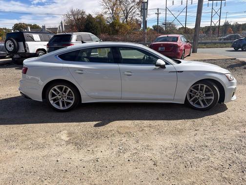 White 2024 Audi A5 Sportback 45 S Line Premium Plus