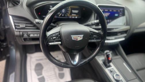 Shadow Metallic 2022 Cadillac CT5 Premium Luxury AWD