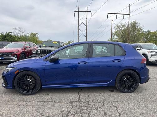 Lapiz Blue Metallic With Black Roof 2025 Volkswagen Golf R 2.0T BLACK EDITION