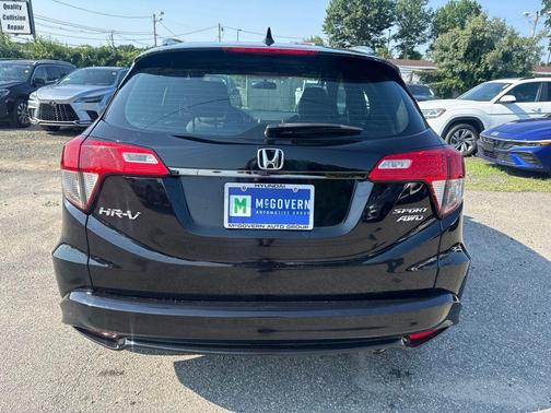 Black 2020 Honda HR-V Sport