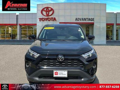 Midnight Black Metallic 2025 Toyota RAV4 LE