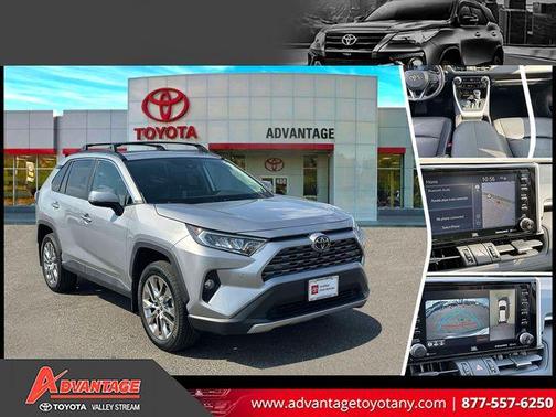 Silver Sky Metallic 2021 Toyota RAV4 Limited