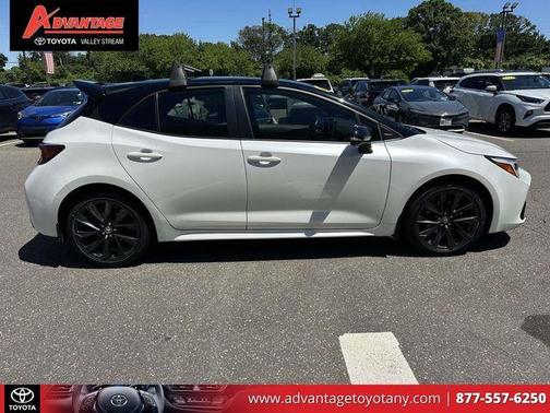 Midnight Black Metallic 2023 Toyota Corolla Hatchback XSE