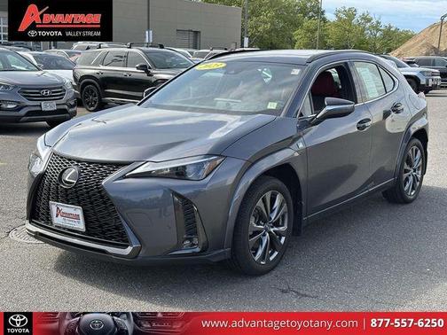 Cloudburst Gray 2023 Lexus UX 250h F SPORT Handling