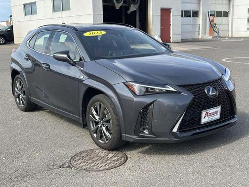 Cloudburst Gray 2023 Lexus UX 250h F SPORT Handling