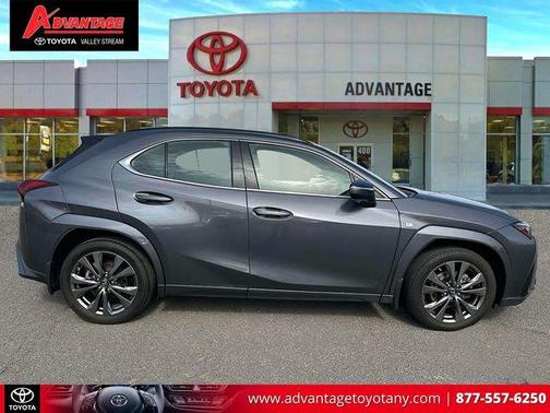 Cloudburst Gray 2023 Lexus UX 250h F SPORT Handling