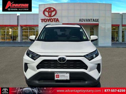 White 2022 Toyota RAV4 XLE