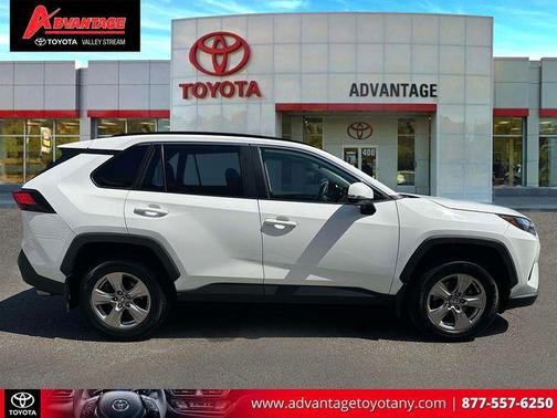 White 2022 Toyota RAV4 XLE