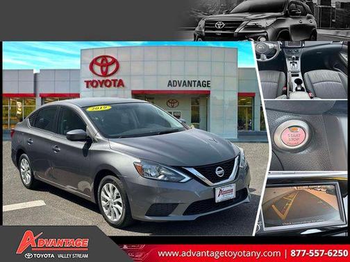 Gun Metallic 2019 Nissan Sentra SV