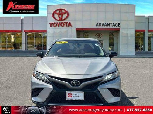 Celestial Silver / Midnight Black Metallic 2019 Toyota Camry XSE