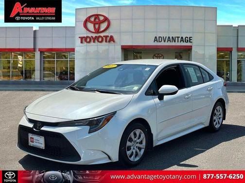 Blizzard Pearl 2021 Toyota Corolla LE