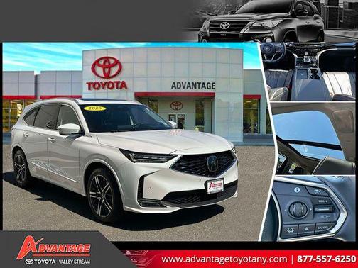 Platinum White Pearl 2025 Acura MDX Advance Package