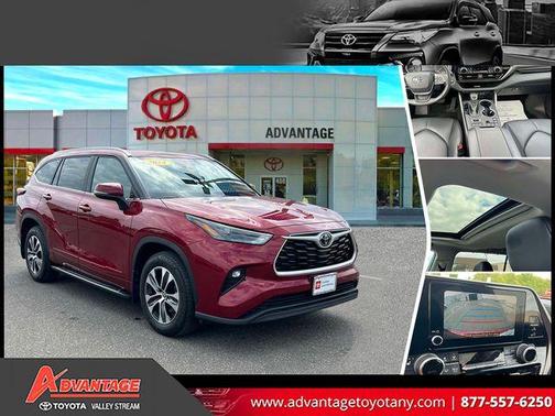Ruby Flare Pearl 2024 Toyota Highlander XLE