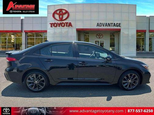Midnight Black Metallic 2026 Toyota Corolla SE