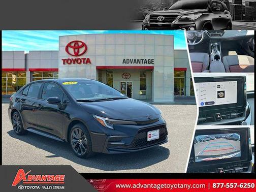 Midnight Black Metallic 2026 Toyota Corolla SE