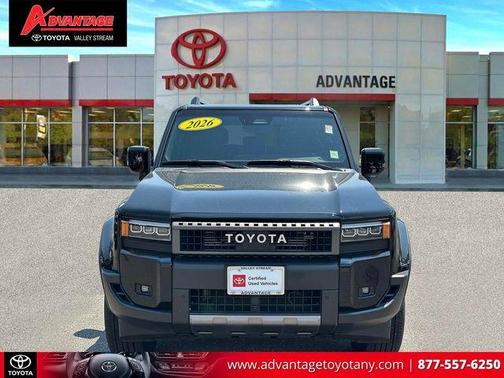 Black 2026 Toyota Land Cruiser Base