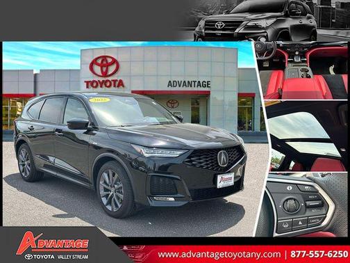 Majestic Black Pearl 2025 Acura MDX A-Spec