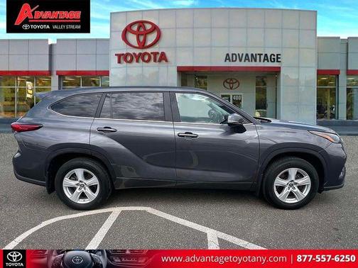 Magnetic Gray Metallic 2023 Toyota Highlander LE