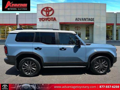 Blue / Gray 2025 Toyota Land Cruiser Base