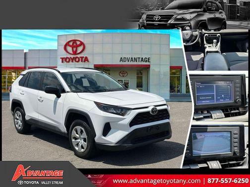 Super White 2019 Toyota RAV4 LE