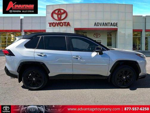 Silver Sky Metallic 2024 Toyota RAV4 Hybrid XSE