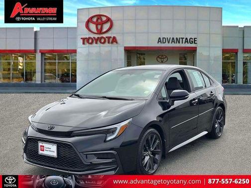Midnight Black 2024 Toyota Corolla SE