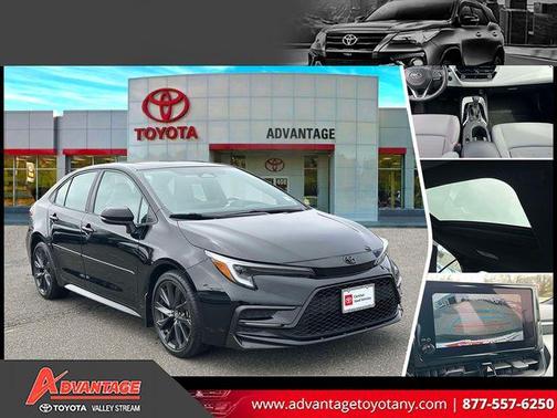 Midnight Black 2024 Toyota Corolla SE