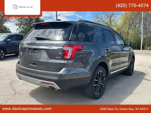 Shadow Black 2017 Ford Explorer sport