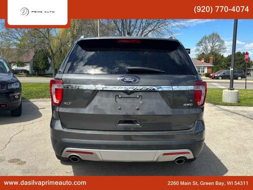 Shadow Black 2017 Ford Explorer sport