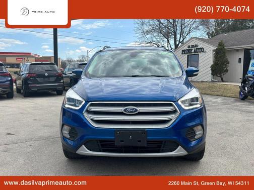 Lightning Blue Metallic 2019 Ford Escape Titanium