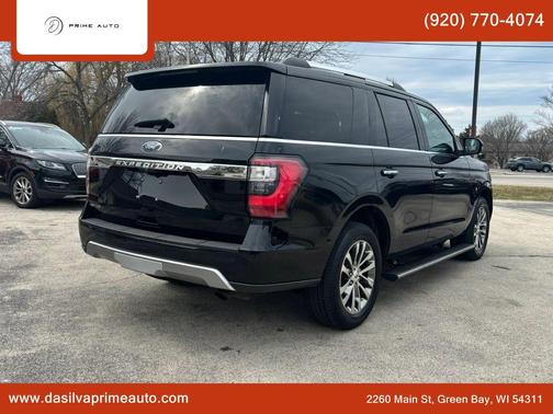 Shadow Black 2018 Ford Expedition Limited