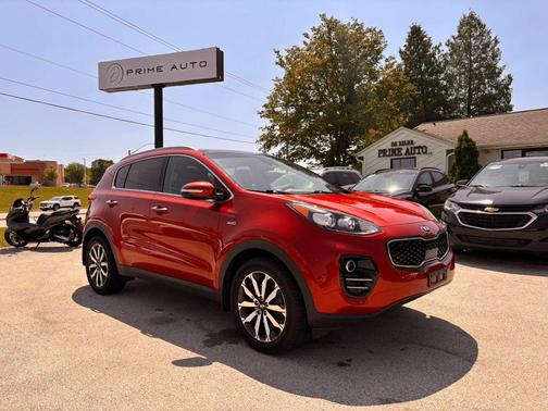 Hyper Red 2017 Kia Sportage EX