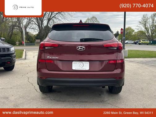 Gemstone Red 2019 Hyundai TUCSON SE