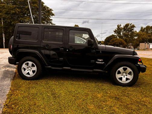 Black 2011 Jeep Wrangler Unlimited Sahara