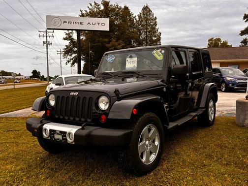Black 2011 Jeep Wrangler Unlimited Sahara