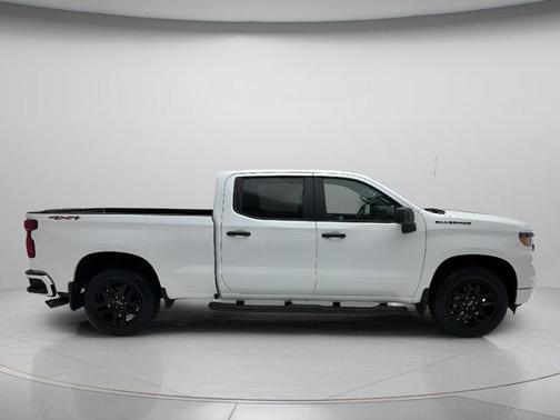 Summit White 2024 Chevrolet Silverado 1500 Custom