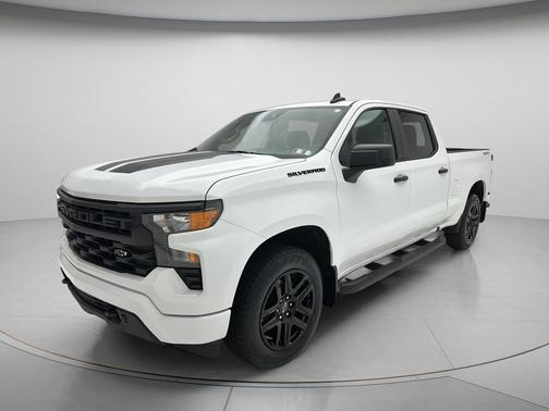 Summit White 2024 Chevrolet Silverado 1500 Custom