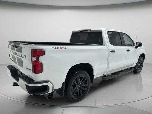 Summit White 2024 Chevrolet Silverado 1500 Custom