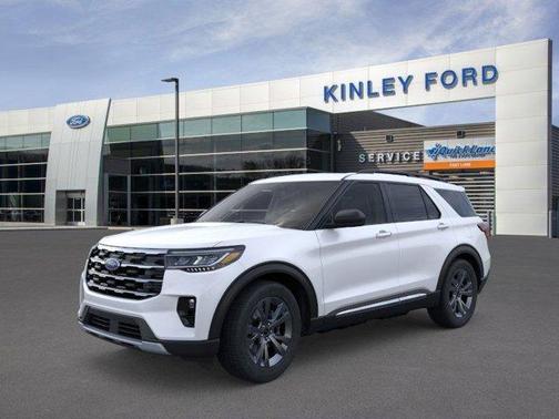 White Metallic 2025 Ford Explorer Active