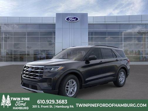Agate Black Metallic 2026 Ford Explorer Active