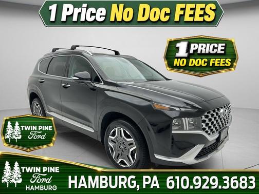 Twilight Black 2023 Hyundai SANTA FE Limited