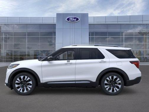 Star White 2026 Ford Explorer Platinum