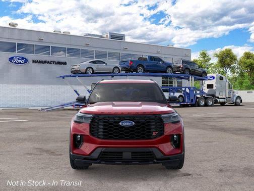 Rapid Red Metallic Tinted Clearcoat 2026 Ford Explorer ST