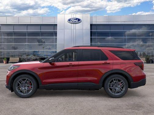 Rapid Red Metallic Tinted Clearcoat 2026 Ford Explorer ST