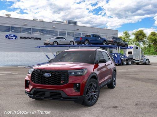 Rapid Red Metallic Tinted Clearcoat 2026 Ford Explorer ST