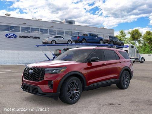 Rapid Red Metallic Tinted Clearcoat 2026 Ford Explorer ST