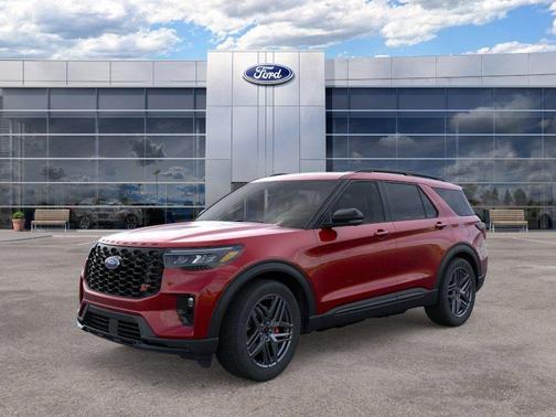 Rapid Red Metallic Tinted Clearcoat 2026 Ford Explorer ST